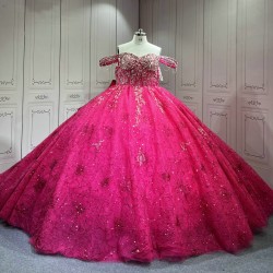 Mumuleo Fuchsia Sweet 16 Dresses Plus Size Quinceanera Gown Affordable Miss XV Vestidos De Quinceaera 15 Anos 2025 De Xv