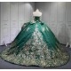 Mumuleo Emerald Green Quinceanera Dresses 2025 Sweet 16 Vestidos De Fiesta Vestidos De 15 Aos XV Para Economic