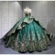 Mumuleo Emerald Green Quinceanera Dresses 2025 Sweet 16 Vestidos De Fiesta Vestidos De 15 Aos XV Para Economic
