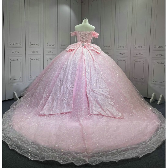 Mumuleo Pink Quinceanera Dresses Vestidos De 15 Aos De Color Morado Verde aos Ball Gowns Vestidos De Quinceaera