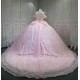 Mumuleo Pink Quinceanera Dresses Vestidos De 15 Aos De Color Morado Verde aos Ball Gowns Vestidos De Quinceaera