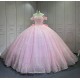 Mumuleo Pink Quinceanera Dresses Vestidos De 15 Aos De Color Morado Verde aos Ball Gowns Vestidos De Quinceaera