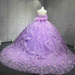 Mumuleo LilacLight Purple Quinceanera Dress Vestidos De Novia Quinceaera Ball Gowns  Para Aos Xv 15 Year Old Dresses