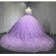Mumuleo LilacLight Purple Quinceanera Dress Vestidos De Novia Quinceaera Ball Gowns  Para Aos Xv 15 Year Old Dresses