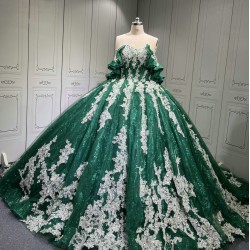 Mumuleo Emerald Green Quinceanera Dresses Vestidos De 15 De Xv Aos Quince 2025 Quinceaera Ball Gowns Vestidos Para 16 Aos