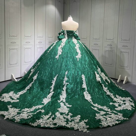 Mumuleo Emerald Green Quinceanera Dresses Vestidos De 15 De Xv Aos Quince 2025 Quinceaera Ball Gowns Vestidos Para 16 Aos