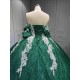 Mumuleo Emerald Green Quinceanera Dresses Vestidos De 15 De Xv Aos Quince 2025 Quinceaera Ball Gowns Vestidos Para 16 Aos