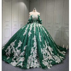 Mumuleo Emerald Green Quinceanera Dresses Vestidos De 15 De Xv Aos Quince 2025 Quinceaera Ball Gowns Vestidos Para 16 Aos