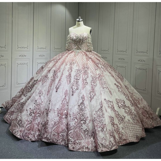 Mumuleo Pink on White Quinceanera Dresses Vestidos De Quinceaera 15 Lila De Fiesta Sweet 16 Dresses 2025 Aos Economics