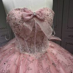Mumuleo Blush Pink Quinceanera Dresses Vestidos De 15 De Xv Aos Quince 2025 Quinceaera Ball Gowns Vestidos Para 16 Aos
