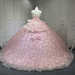 Mumuleo Blush Pink Quinceanera Dresses Vestidos De 15 De Xv Aos Quince 2025 Quinceaera Ball Gowns Vestidos Para 16 Aos