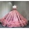 Mumuleo cinderella Ball Gown Plus Size Quinceanera Dress Girls Dresses 15 to 16 15 Aos Rosa Vestidos Xv Quinceaera Para Festas