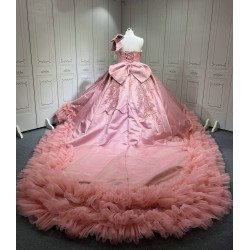 Mumuleo cinderella Ball Gown Plus Size Quinceanera Dress Girls Dresses 15 to 16 15 Aos Rosa Vestidos Xv Quinceaera Para Festas