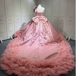Mumuleo cinderella Ball Gown Plus Size Quinceanera Dress Girls Dresses 15 to 16 15 Aos Rosa Vestidos Xv Quinceaera Para Festas