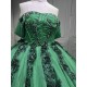 Mumuleo Emerald Green Quinceanera Dress Vestidos De 15 Aos Azul Para 15 Aos Xv Dresses Vestidos De 15 Ball Gown Blue Verde