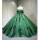 Mumuleo Emerald Green Quinceanera Dress Vestidos De 15 Aos Azul Para 15 Aos Xv Dresses Vestidos De 15 Ball Gown Blue Verde