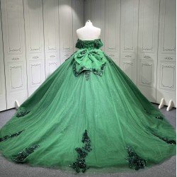 Mumuleo Emerald Green Quinceanera Dress Vestidos De 15 Aos Azul Para 15 Aos Xv Dresses Vestidos De 15 Ball Gown Blue Verde