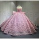 2025 Pink Vestidos De 15 Anos Quinceaneras Vestido De 15 Anos Prom Dresses Luxury Vestidos De Fiesta Elegantes Casamento