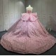 2025 Pink Vestidos De 15 Anos Quinceaneras Vestido De 15 Anos Prom Dresses Luxury Vestidos De Fiesta Elegantes Casamento