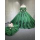Emerald Green Vestido De 15 Anos Quinceanera Ball Gown Vestido Festa Zimmermann Dresses Medida Princesa 2025 Graduacion