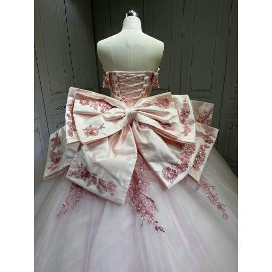 Pink Quinceanera Dresses Vestidos De 15 Quinceaneras Anos Abiti Da Cerimonia Festa 2025 Princess Dress Vestidos Para Mujer
