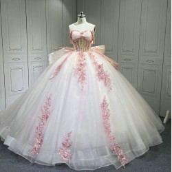 Pink Quinceanera Dresses Vestidos De 15 Quinceaneras Anos Abiti Da Cerimonia Festa 2025 Princess Dress Vestidos Para Mujer