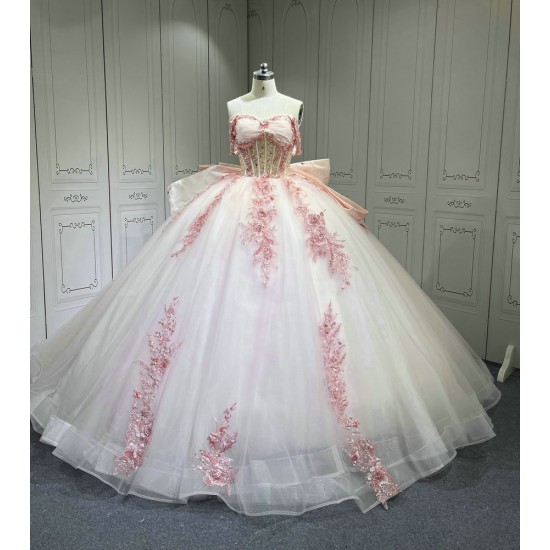 Pink Quinceanera Dresses Vestidos De 15 Quinceaneras Anos Abiti Da Cerimonia Festa 2025 Princess Dress Vestidos Para Mujer