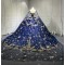 Blue With Gold Vestidos De 15 Anos Quinceaneras 2025 Robes De SoreeVestido De Festa Vestidos En LiquidacionEnvio Gratis