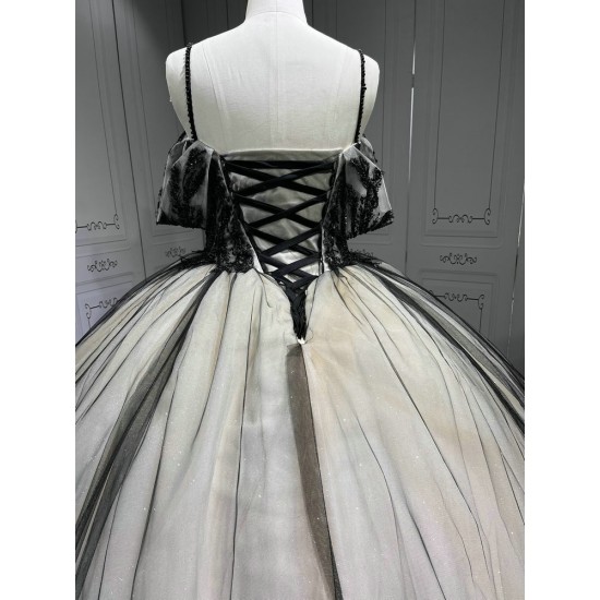 Mumuleo Black And Nude Vestidos de XV 15 Años Quinceañeras 2025 Fiesta Morado Largos Debutante Longo Princesa