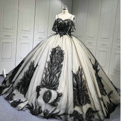 Mumuleo Black And Nude Vestidos de XV 15 Años Quinceañeras 2025 Fiesta Morado Largos Debutante Longo Princesa