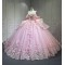 Vestidos de 15 Quinceañera Amarillo Debutante Longo Princesa Vestidos de xv Años Color Rose Gold Quinceanera Dresses