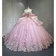 Vestidos de 15 Quinceañera Amarillo Debutante Longo Princesa Vestidos de xv Años Color Rose Gold Quinceanera Dresses
