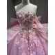 Vestidos de 15 Quinceañera Amarillo Debutante Longo Princesa Vestidos de xv Años Color Rose Gold Quinceanera Dresses