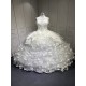 Vestidos De 15 Aos Vestidos De Quinceaera Xv Aos Ball Gowns White Quinceanera Dresses Custom Made Ruffled Detachable Skirt