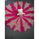 Pink With Silver Mini Quinceanera Teddy Bear Gowns Appliqued Vestidos De Quinceanera Gowns Decoration Bear Customised