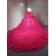 One Shoulder Fuchsia Quinceanera DressesVestidos Para Quiseaera Vestidos De 15Aos De Fiesta Mexicana Quince