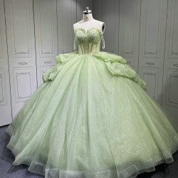 Vestidos De 15 Aos Vestidos DeQuinceaera de xv Vestido QuinceaeraMorado Sage Green Quinceanera Dresses