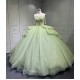 Vestidos De 15 Aos Vestidos DeQuinceaera de xv Vestido QuinceaeraMorado Sage Green Quinceanera Dresses