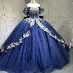 Navy Blue Quinceanera Dresses Vestido De15 Aos Azul Vestidos xv Aos Verde VestidosDe Quinceaera Morado