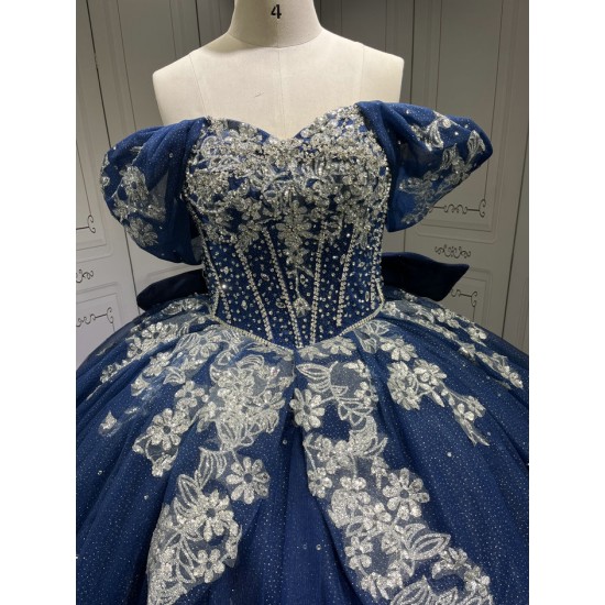 Navy Blue Quinceanera Dresses Vestido De15 Aos Azul Vestidos xv Aos Verde VestidosDe Quinceaera Morado