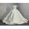 Elegant Satin Ball Gown Wedding Dresses CBWD00117
