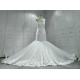 Halter Neck Classic Lace Mermaid Wedding Dress CBWD00105