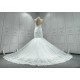 Halter Neck Classic Lace Mermaid Wedding Dress CBWD00105