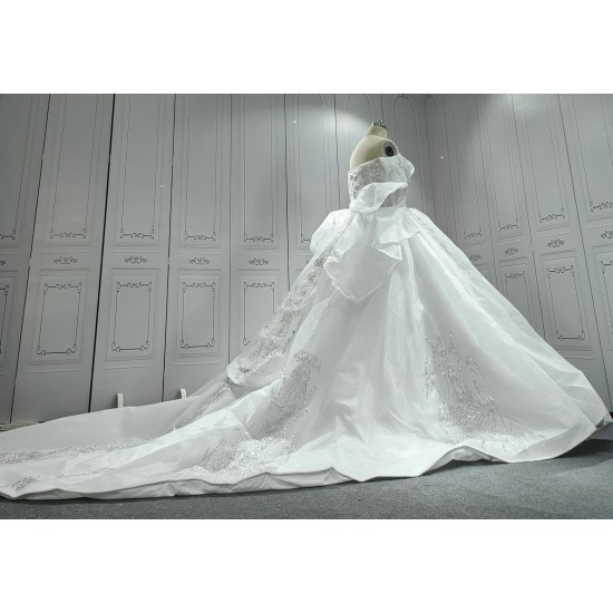 Off The Shoulder Ball Gown Cinderella Wedding Dresses African CBWD0072