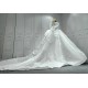Off The Shoulder Ball Gown Cinderella Wedding Dresses African CBWD0072