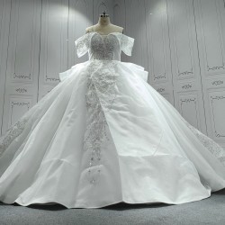 Off The Shoulder Ball Gown Cinderella Wedding Dresses African CBWD0072