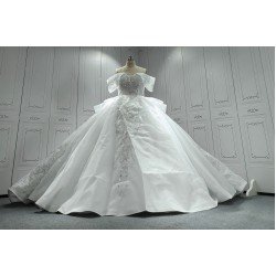 Off The Shoulder Ball Gown Cinderella Wedding Dresses African CBWD0072