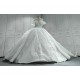 Off The Shoulder Luxury Ball Gown Wedding Dress CBWD0053