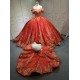 Red With Gold vestidos de 15 quinceaneravestidos de fiesta vestidos de 15 anosquinceanera vestido de 15 quinceanera With Matching Bear
