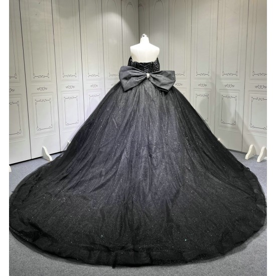Mumuleo Black Quinceanera Dresses Vestidos De Fiesta Black Dress Vestidos De Quinceaera Ball Gown Vestidos De 15 Aos